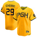 Ndoa P.Pirates #29 Ryan O?¡®Hearn Player Gold City Connect Home Limited Stitched Jerseys