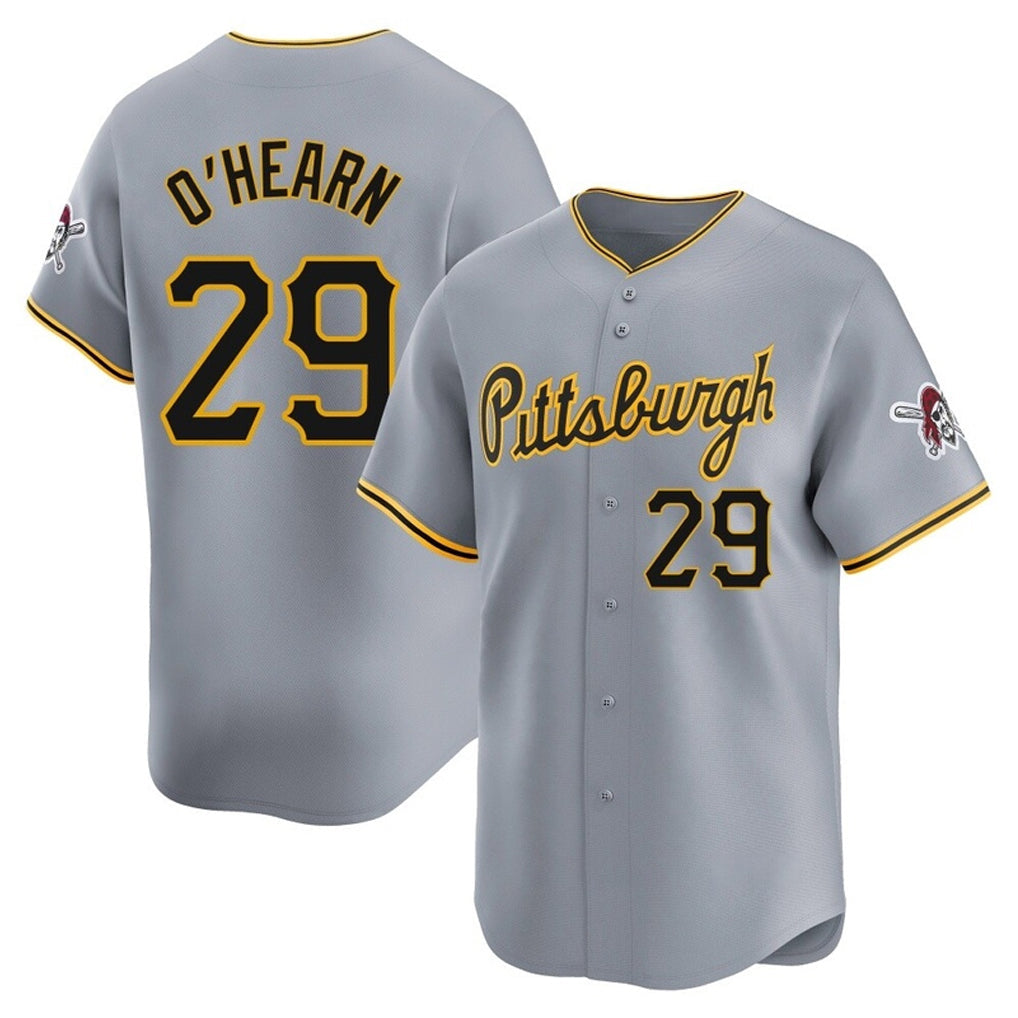 Ndoa P.Pirates #29 Ryan O?¡®Hearn Player Gray Road Home Limited Stitched Jerseys