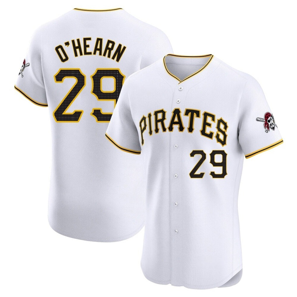 Ndoa P.Pirates #29 Ryan O'Hearn Player White Home Limited Elite Stitched Jerseys