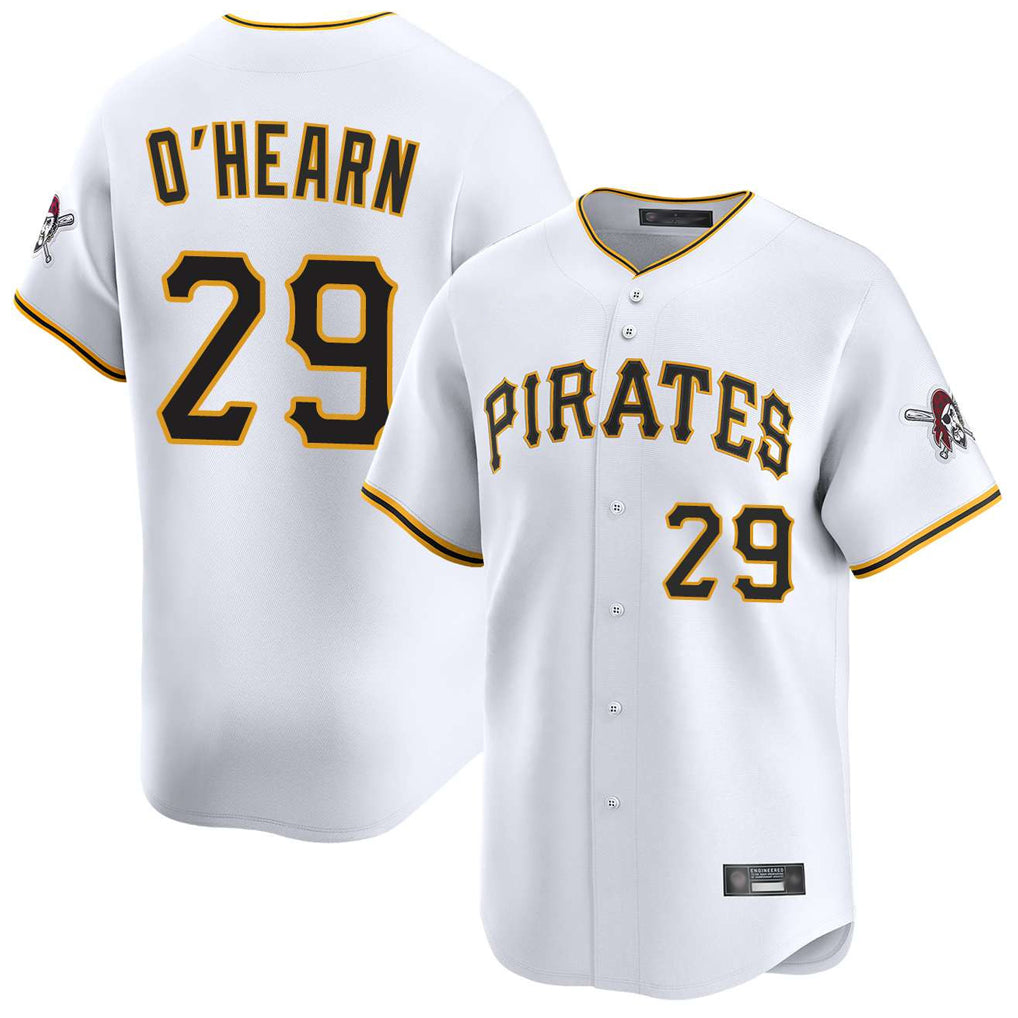 Ndoa P.Pirates #29 Ryan O'Hearn Player White Home Limited Stitched Jerseys