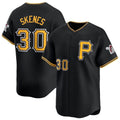 Ndoa P.Pirates #30 Paul Skenes Player Black Alt Limited Home Stitched Jerseys