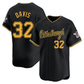 Ndoa P.Pirates #32 Henry Davis Player Black Alt Home Limited Stitched Jerseys