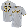 Ndoa P.Pirates #32 Henry Davis Player Gray Road Home Game Stitched Jerseys