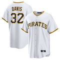 Ndoa P.Pirates #32 Henry Davis Player White Home Game Stitched Jerseys