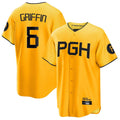 Ndoa P.Pirates #6 Konnor Griffin Player Gold City Connect Home Game Stitched Jerseys