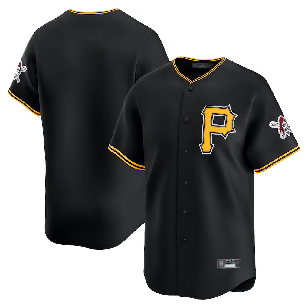 Ndoa P.Pirates Blank Player Black Alternate Limited Game Stitched Jerseys