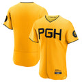 Ndoa P.Pirates Blank Player Gold City Connect Home Limited Stitched Jerseys