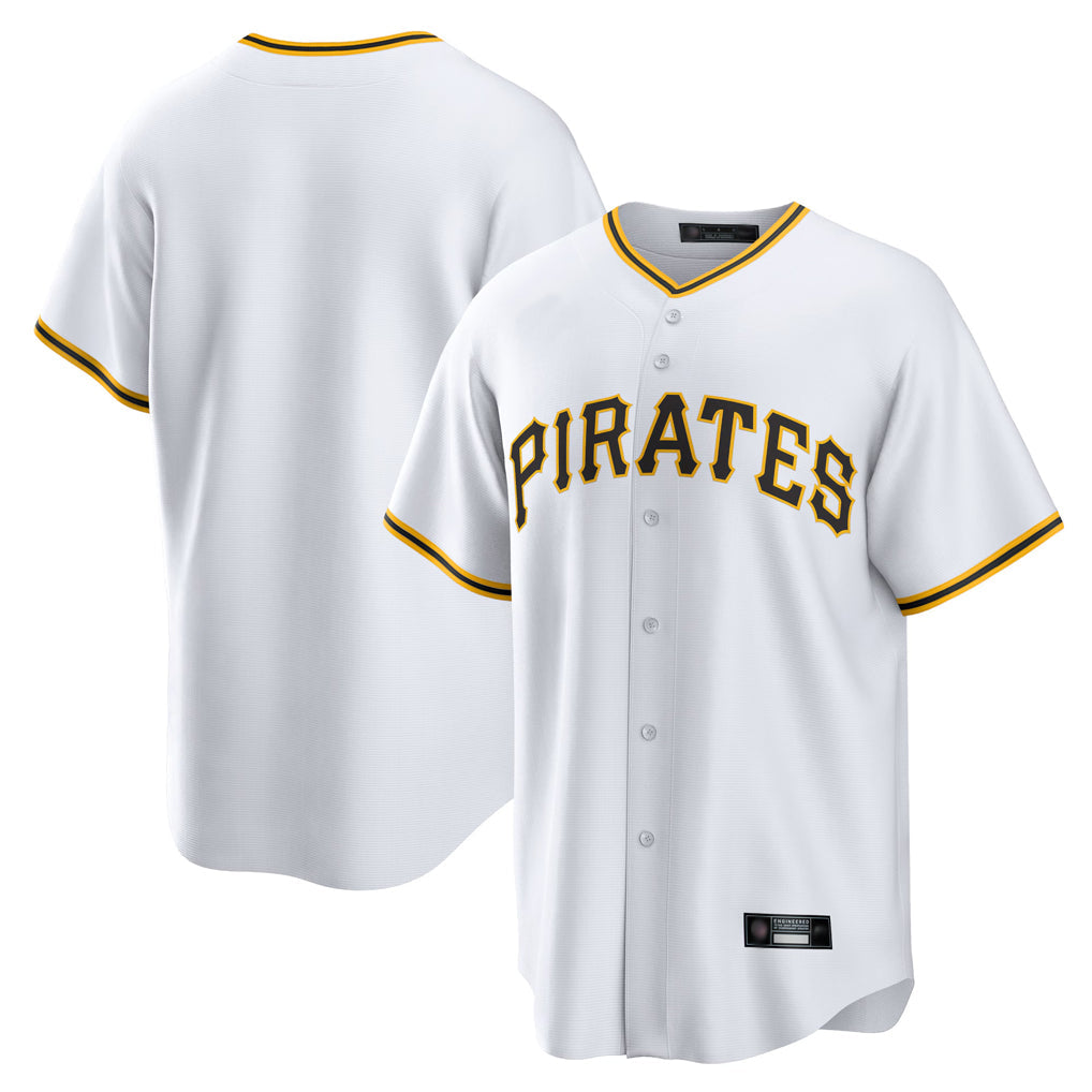 Ndoa P.Pirates Blank Player White Home Game Stitched Jerseys