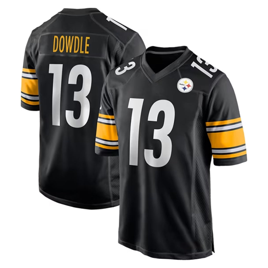Ndoa P.Steelers #13 Rico Dowdle Player Black Home Game Stitched Jerseys
