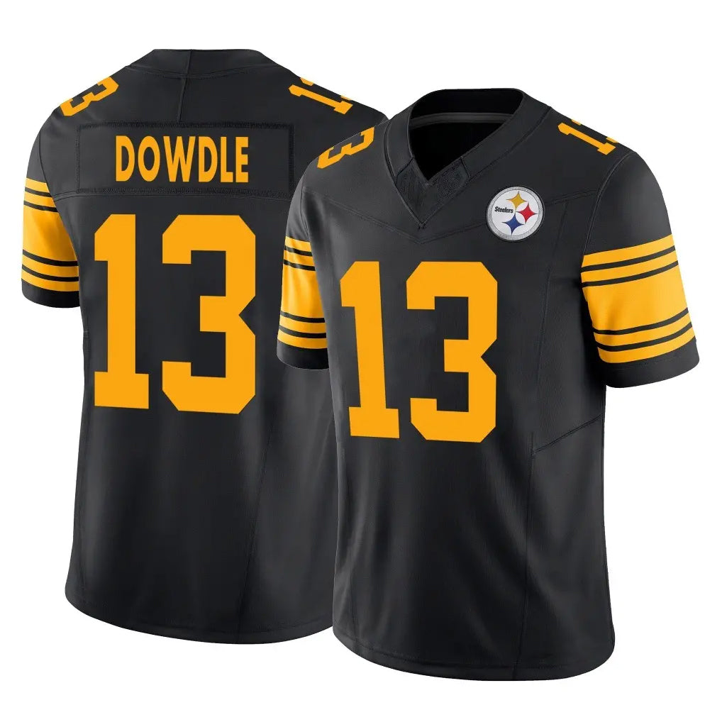 Ndoa P.Steelers #13 Rico Dowdle Player Black Limited 2nd Alternate Vapor F.U.S.E. Home Game Stitched Jerseys