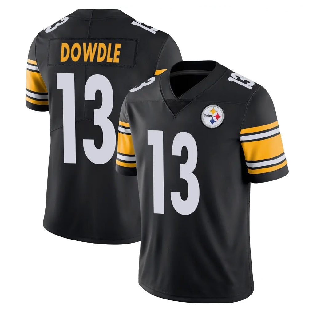 Ndoa P.Steelers #13 Rico Dowdle Player Black Limited Vapor Untouchable Home Game Stitched Jerseys