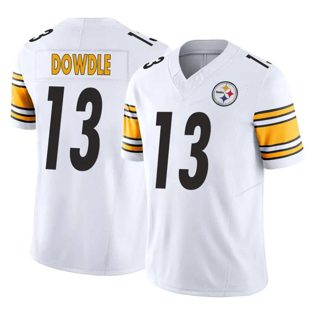 Ndoa P.Steelers #13 Rico Dowdle Player White Limited Vapor F.U.S.E. Home Game Stitched Jerseys
