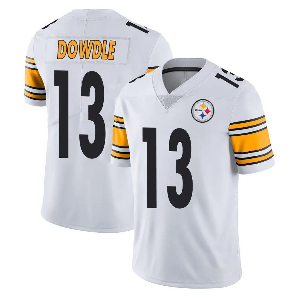 Ndoa P.Steelers #13 Rico Dowdle Player White Limited Vapor Untouchable Home Game Stitched Jerseys