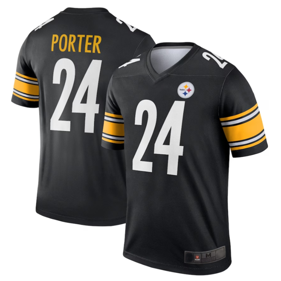 Ndoa P.Steelers #24 Joey Porter Jr. Black Legend American Stitched Jerseys