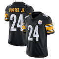 Ndoa P.Steelers #24 Joey Porter Jr. Player Black Limited Vapor Untouchable Home Game Stitched Jerseys