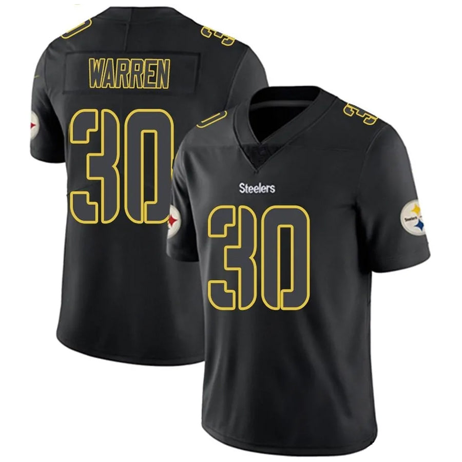 Ndoa P.Steelers #30 Jaylen Warren Player Black Impact Limited Stitched Jerseys