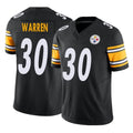 Ndoa P.Steelers #30 Jaylen Warren Player Black Limited Vapor F.U.S.E. Home Game Stitched Jerseys