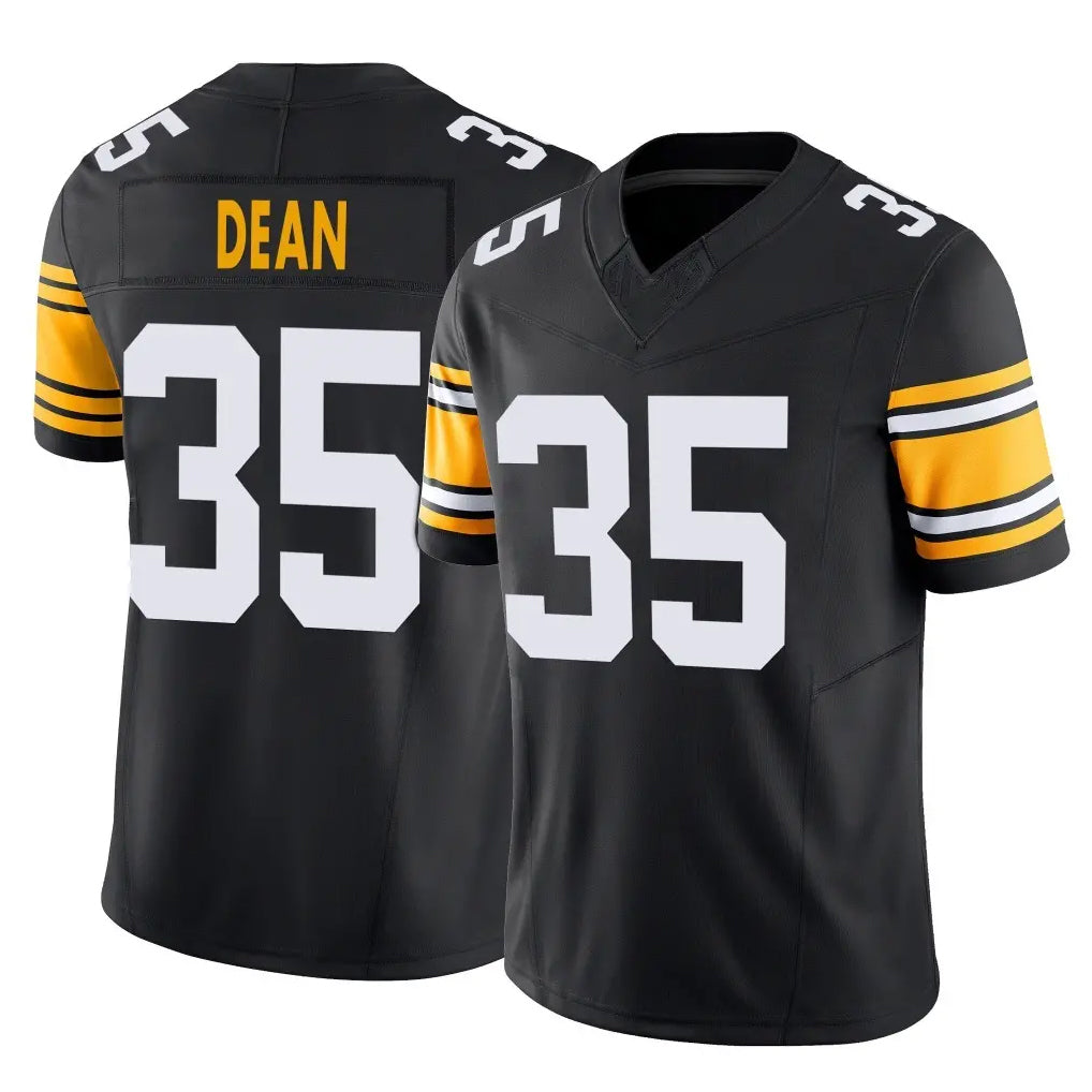 Ndoa P.Steelers #35 Jamel Dean Player Black Limited Alternate Vapor F.U.S.E. Home Game Stitched Jerseys