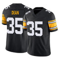 Ndoa P.Steelers #35 Jamel Dean Player Black Limited Alternate Vapor F.U.S.E. Home Game Stitched Jerseys