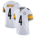 Ndoa P.Steelers #4 DK Metcalf Player White Limited Vapor Untouchable Home Game Stitched Jerseys