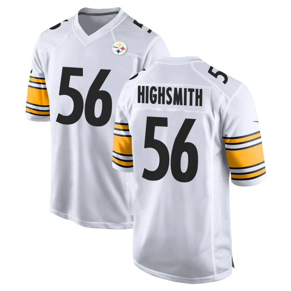 Ndoa P.Steelers #56 Alex Highsmith Player White Home Game Stitched Jerseys