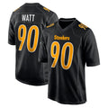 Ndoa P.Steelers #90 T.J. Watt Player Black Fashion Limited Home Game Stitched Jerseys