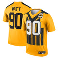 Ndoa P.Steelers #90 T.J. Watt Player Gold Alternate 1933 Throwback Legend Performance Top1 Stitched Jerseys