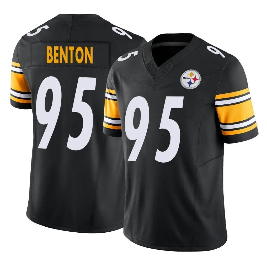 Ndoa P.Steelers #95 Keeanu Benton Player Black Limited Vapor F.U.S.E. Home Game Stitched Jerseys