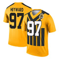 Ndoa P.Steelers #97 Cameron Heyward Player Gold Legend Limited 1933 Throwback Performance Home Game Stitched Jerseys