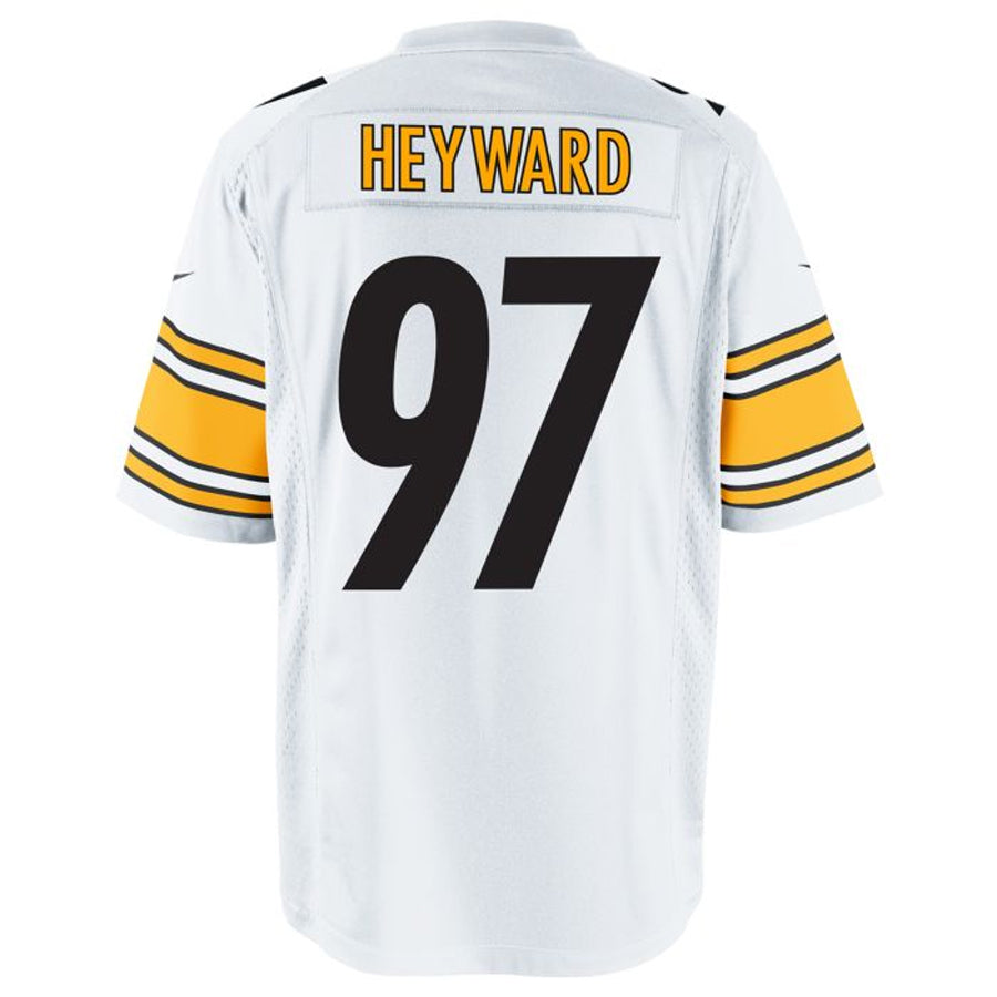 Ndoa P.Steelers #97 Cameron Heyward Player White Game Stitched Jerseys