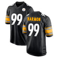 Ndoa P.Steelers #99 Derrick Harmon Player Black Home Game Stitched Jerseys