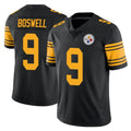Ndoa P.Steelers #9 Chris Boswell Player Black Limited Color Rush Home Game Stitched Jerseys