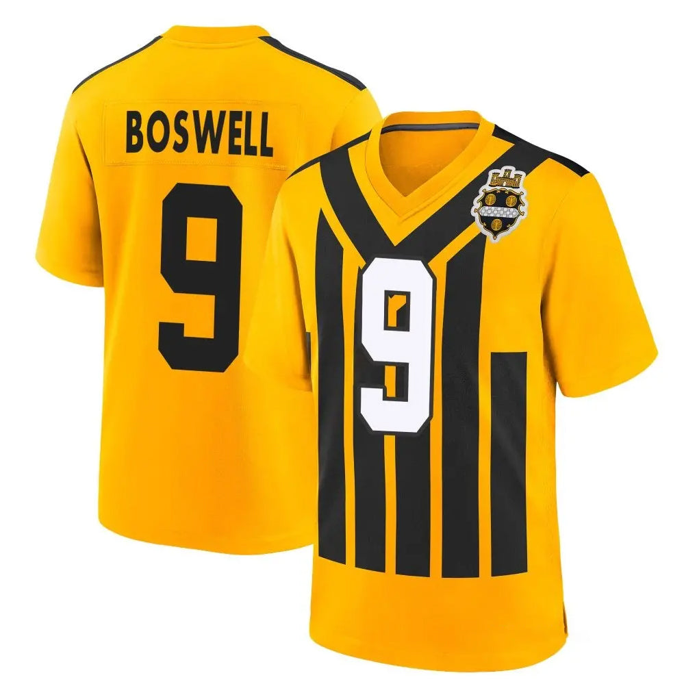 Ndoa P.Steelers #9 Chris Boswell Player Gold Limited 1933 Throwback Home Game Stitched Jerseys