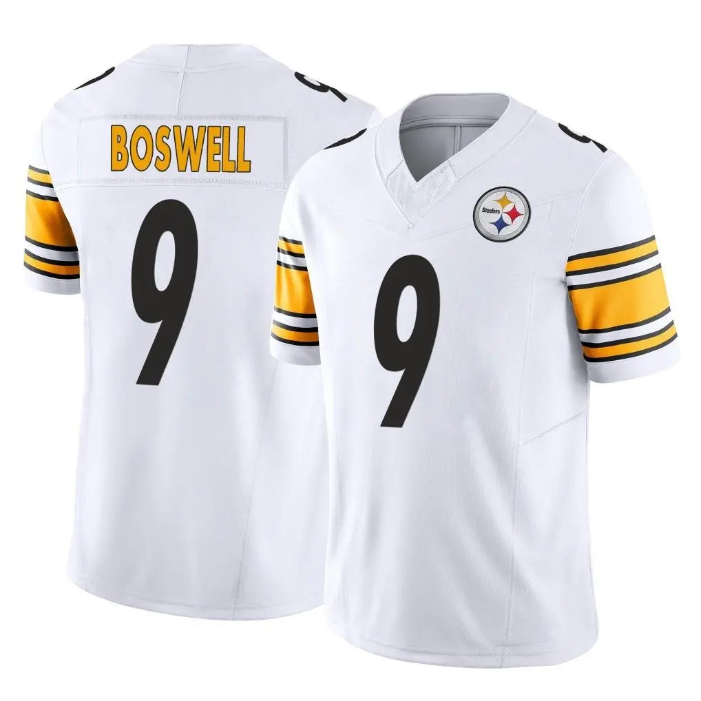 Ndoa P.Steelers #9 Chris Boswell Player White Limited Vapor F.U.S.E. Home Game Stitched Jerseys