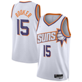 Ndoa P.Suns #15 Devin Booker White Swingman Player Jerseys - Association Edition