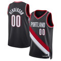 Ndoa PT.Blazers #00 Scoot Henderson Black 2023 NBA Draft Swingman Jerseys - Icon Edition