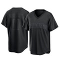 Ndoa S.Diego Padres #11 Yu Darvish Player Black Pitch Fashion Game T-shirt Stitched Jerseys