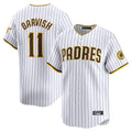 Ndoa S.Diego Padres #11 Yu Darvish Player White Home Limited Stitched Jerseys