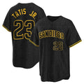 Ndoa S.Diego Padres #23 Fernando Tatis Jr Player Black Snake Skin City Home Game Stitched Jerseys