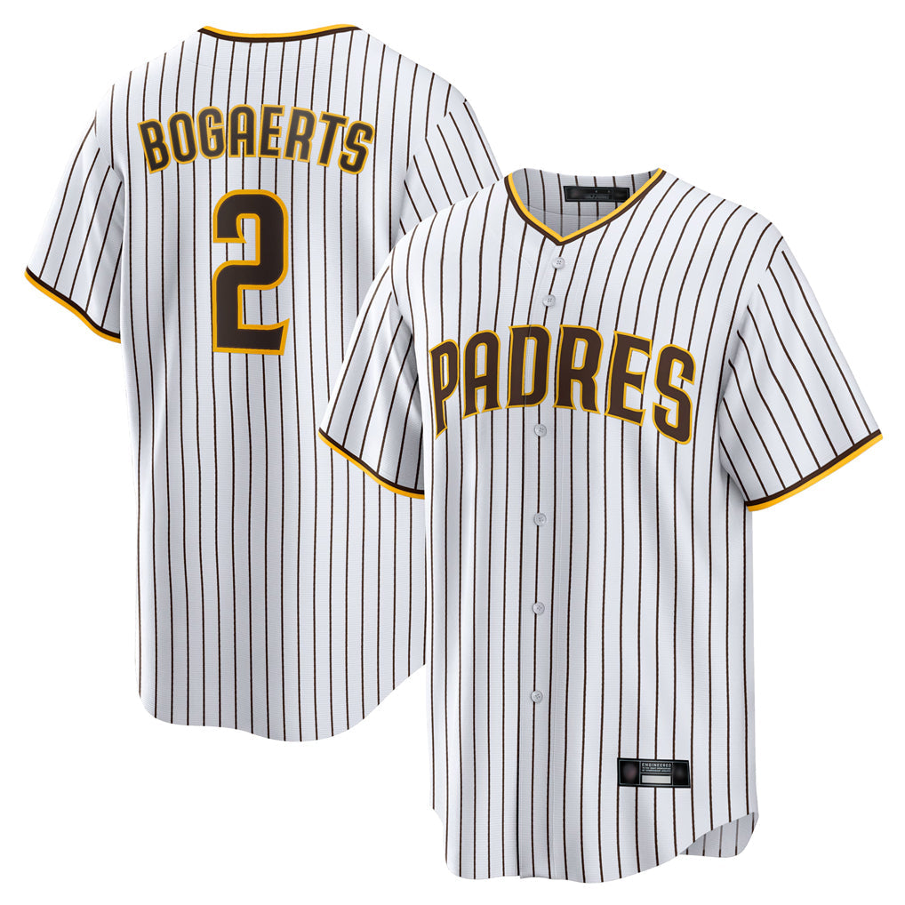 Ndoa S.Diego Padres #2 Xander Bogaerts Player White Home Game Stitched Jerseys