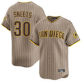 Ndoa S.Diego Padres #30 Gavin Sheets Player Khaki Home Limited Stitched Jerseys