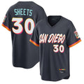 Ndoa S.Diego Padres #30 Gavin Sheets Player Obsidian 2026 City Connect Home Limited T-shirt Stitched Jerseys