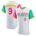 Ndoa S.Diego Padres #9 Jake Cronenworth Player White City Connect Home Limited Elite Stitched Jerseys