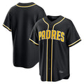 Ndoa S.Diego Padres Blank Player Black 2026 Fashion Home Stitched Jerseys