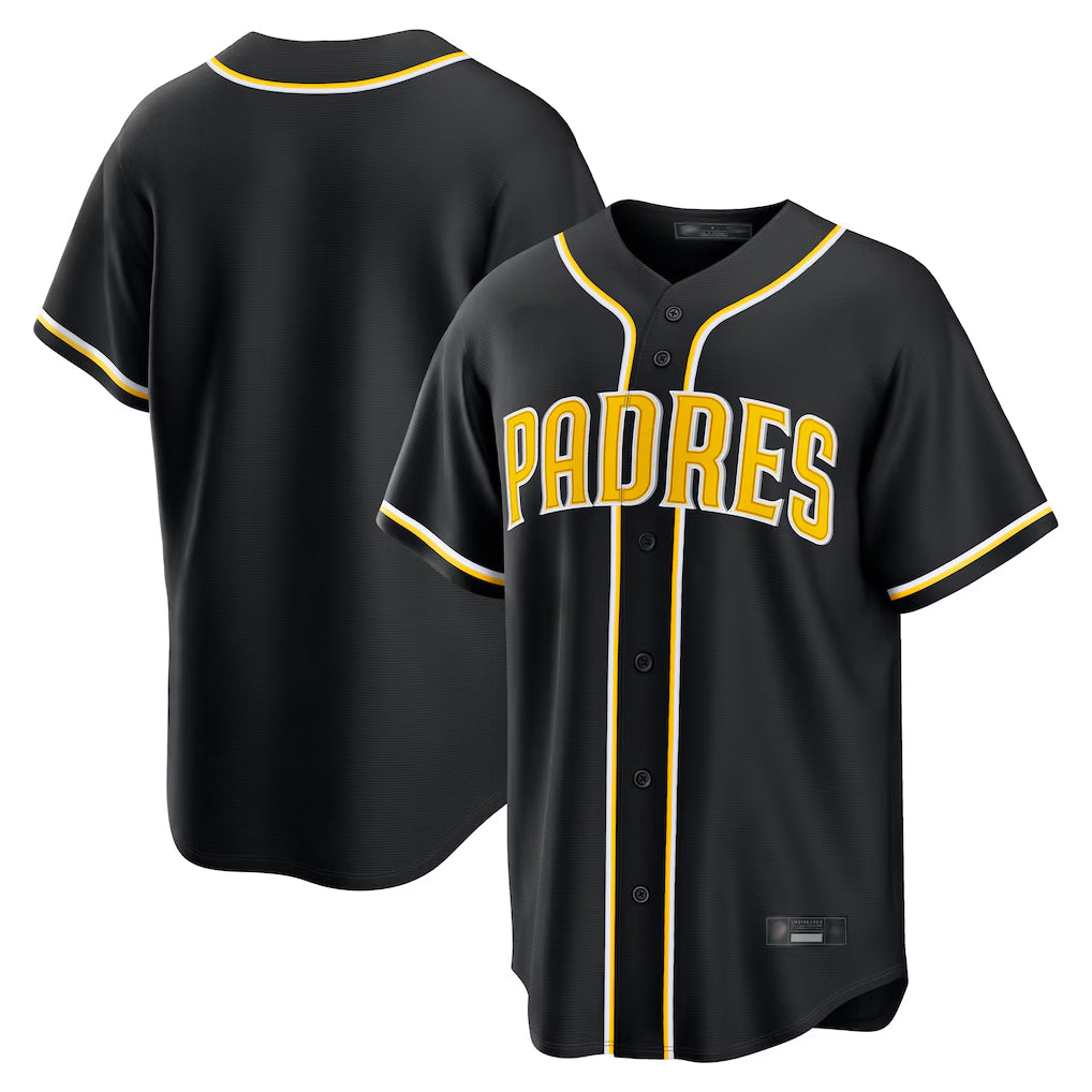 Ndoa S.Diego Padres Blank Player Black 2026 Fashion Home Stitched Jerseys