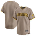 Ndoa S.Diego Padres Blank Player Khaki Home Limited Stitched Jerseys