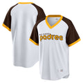 Ndoa S.Diego Padres Blank Player White Home Cooperstown Collection Game Stitched Jerseys