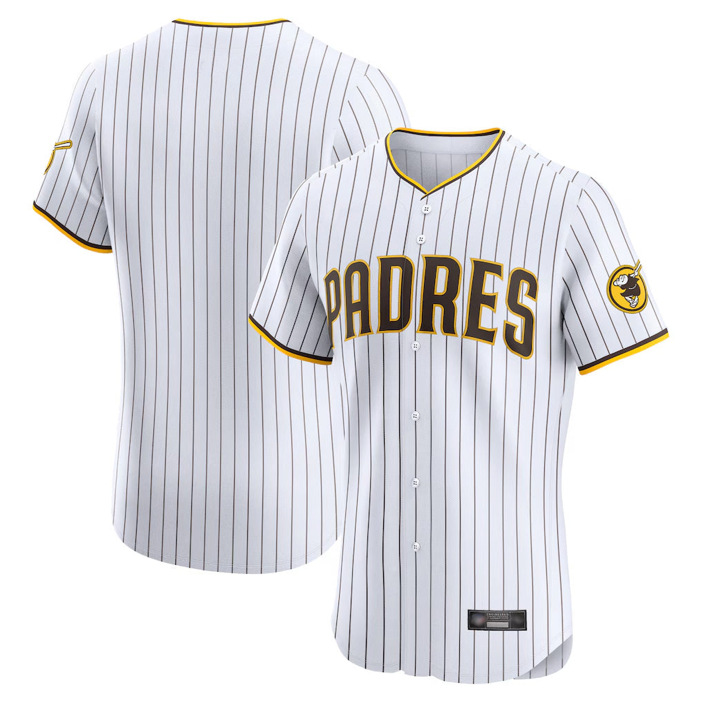 Ndoa S.Diego Padres Blank Player White Home Limited Elite Stitched Jerseys
