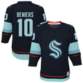 Ndoa S.Kraken #10 Matty Beniers Navy Alternate Replica Player Jerseys