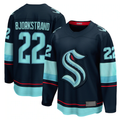 Ndoa S.Kraken #22 Oliver Bjorkstrand Deep Sea Blue Home Breakaway Player Jerseys